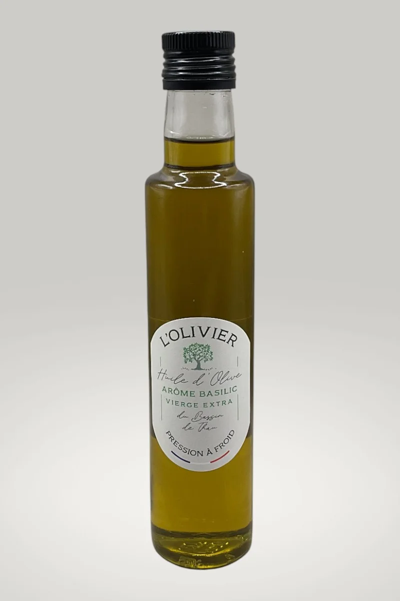 Huile aromatisée Basilic