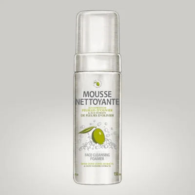 Mousse Nettoyante aux Extraits de Feuilles d'Olivier 150ml - 1