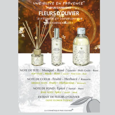 Diffuseur-Capilla "Fleurs d'Olivier" 100ml - 2